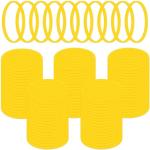 Brazaletes amarillos de goma personalizados con logo Talla Única para mujer 