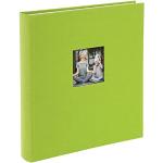 Álbumes verdes de cartón de fotos Goldbuch 