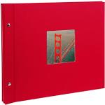 Goldbuch Bella Vista – Álbum de fotos, 40 páginas con pergamino, rojo, 39x31 cm