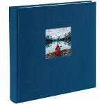 Goldbuch Bella Vista – Álbum de fotos, 60 páginas con pergamino, azul, 25 x 25 cm