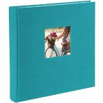 Goldbuch Bella Vista – Álbum de fotos, 60 páginas con pergamino, turquesa, 25 x 25 cm