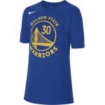 Camisetas estampadas infantiles azules rebajadas Golden State Warriors 