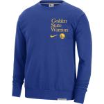 Sudaderas deportivas azules de piel Golden State Warriors con cuello redondo Clásico talla XL para hombre 