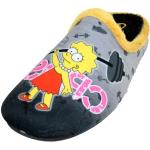 Zapatillas de casa negras Los Simpsons Lisa Simpson talla 41 para mujer 