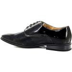 Goor - Zapatos de Charol Modelo Oxford niños- Boda/Fiesta/Comunión (30 EUR) (Negro Charol)