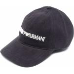 Gorras estampadas azules de poliester con logo Armani Emporio Armani Talla Única para hombre 
