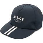 Gorras estampadas azules de algodón rebajadas talla 59 con logo Bally para hombre 