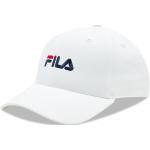 Gorras estampadas blancas con logo Fila para mujer 