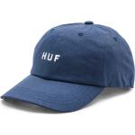 Gorras azul marino de algodón rebajadas Huf para hombre 