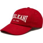Gorras rojas de lana rebajadas college Karl Kani para mujer 