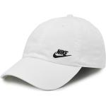 Gorras blancas de algodón Nike para mujer 