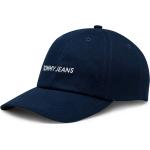 Gorras estampadas azul marino rebajadas con logo Tommy Hilfiger Sport para mujer 