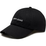 Gorras estampadas negras rebajadas con logo Tommy Hilfiger Sport para mujer 