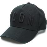 Gorras negras de algodón de béisbol  con logo Dsquared2 con bordado Talla Única para hombre 