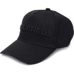 Gorras negras de algodón de béisbol  con logo Dsquared2 Talla Única para hombre 
