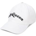 Gorras blancas de algodón de béisbol  con logo Alexander McQueen talla M para hombre 