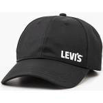 Gorras negras de poliester de béisbol  con logo LEVI´S Talla Única de materiales sostenibles para hombre 