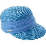 Sombreros azules de paja de paja  SEEBERGER Talla Única para mujer 