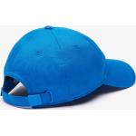Gorras estampadas azules de algodón con logo Lacoste Talla Única para mujer 