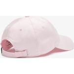 Gorras estampadas rosa pastel de algodón con logo Lacoste Talla Única 
