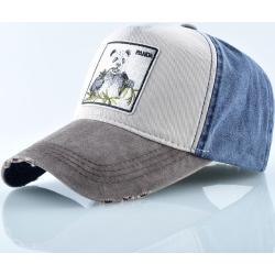 Gorras de béisbol de moda para mujer, sombreros de papá Snapback de algodón para hombre, gorra con estampado de bordado de Panda de verano
