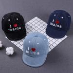 Gorras azul marino de algodón de béisbol  con bordado talla M para hombre 
