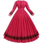 Disfraces rojos medievales tallas grandes vintage talla XXL para mujer 