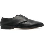 Zapatos negros de goma con puntera redonda rebajados con cordones formales con logo PREMIATA para hombre 