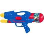 Grandi Giochi - He Man Pistola depósito extraíble y 1 Chorro de Agua, 33 cm, Color Azul, Rojo, HE00119