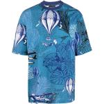 Camisetas estampada azules de algodón Armani Emporio Armani talla M para hombre 