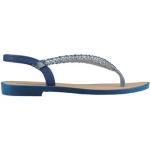 Sandalias planas azules de goma Grendha talla 36 para mujer 
