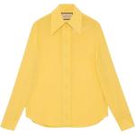 Camisas amarillas de seda de seda  Gucci talla S para mujer 
