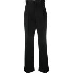 Pantalones negros de seda de cintura alta Gucci talla S para mujer 