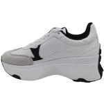 Sneakers bajas blancos de sintético con tacón de 5 a 7cm informales Guess talla 36 para mujer 