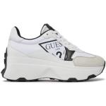Sneakers bajas blancos de sintético con tacón de 5 a 7cm informales Guess talla 37 para mujer 