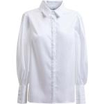 Camisas blancas de algodón de manga larga rebajadas manga larga Guess talla L para mujer 