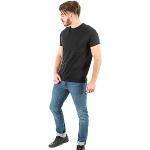 Camisetas negras Clásico acolchadas Guess talla XL para hombre 
