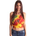 Camisetas multicolor de tirantes  rebajadas sin mangas Guess talla M para mujer 