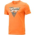 Camisetas naranja rebajadas tallas grandes Guess talla XXL para hombre 