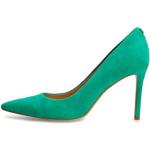 Zapatos verdes de goma de tacón Guess talla 39,5 para mujer 
