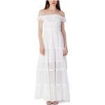 Vestidos blancos de verano rebajados maxi Guess talla M para mujer 