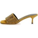 Sandalias doradas de goma de tacón con tacón de aguja Guess talla 41 para mujer 