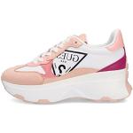 Zapatillas rosas con cuña informales Guess talla 41 para mujer 