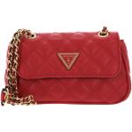 GUESS Giully Mini Convertible Crossbody Flap Red