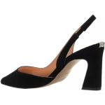 Zapatos negros de cuero de tacón Guess talla 36 para mujer 