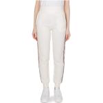 Pantalones blancos de algodón de chándal de otoño Guess talla M para mujer 