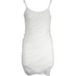 Vestidos cortos blancos rebajados Guess talla L para mujer 