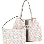 Bolsos rosas de moda con logo Guess Vikky para mujer 