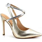 Zapatos dorados de cuero de salón Guess talla 38 para mujer 