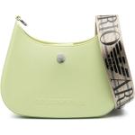 Bolsos satchel verdes de polietileno de alta densidad con logo Armani Emporio Armani para mujer 